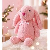 Uyku Arkadaşım Uzun Kulak Bunny Peluş Tavşan 65 cm Pembe