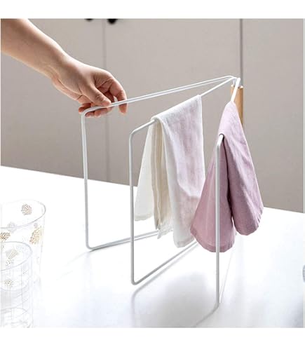 Porte-serviettes Et éponge Démontable Pour Cuisine - Avec égouttoir Intégré - En Plastique (beige Ou Gris) - Pour Garder Le Plan De Travail Propre Et Rangé
