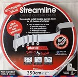 Para todo tipo de cortinas. Speedy Riel Flexible de 3,5 m para Cortinas Rectas o en Arco.