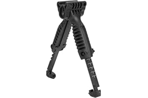 XINYUDAGE Vertikaler Vordergriff Taktik Vertikaler Vordergriff Vordergriff Zweibein für 20mm Picatinny-Schiene Iteration