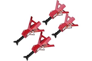 lyrlody Gato de Metal para Coche RC, Compatible con D90 Axial Wraith Scx10 1/10, Ajustable, Compacto9（Juguetes Modelo）