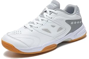 NGARY Badminton Tennis Shoes for Mens Womens Indoor Court Shoes Professional Training Shoe for All Kinds of Sports