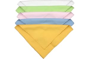 YOSOO HEALTH GEAR Geige Tuch, Klavier Tuch, Cello Microfasertuch, Poliertuch Gitarre, 5 Teiliges Mikrofaser Reinigungs Poliertuch Set Für Musikinstrumente, Gitarre, Violine, Klavier