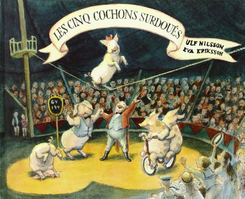 couverture de : Cinq cochons surdou&eacute;s (Les)