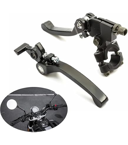 Leviers De Frein Et D’embrayage En Aluminium Chromé Pour Harley Davidson – Compatible Dyna, Sportster, Softail, Road King (1996-2003)