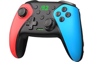BEBONCOOL GAMING Wireless Pro Controller für Switch 2/Switch 1/Lite/OLED/Android/IOS/PC, Gamepad mit Programmierbar/6-Achsen Gyroskop/Dual Vibration/Turbo/1000mAh Akku, Ergonomisch Gestalteter Präzise Joystick