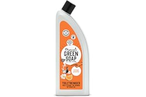 Marcel's Green Soap - Toilet Cleaner Orange & Jasmine - Kill bacteria and leave a fresh scent without bleach - Eco friendly - Vegan - 99% Biodegradable - 750 ML