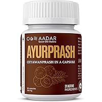 AADAR AYURPRASH | Goodness of Chyawanprash | Natural Immunity Boosters for Adults | With Amla, Tulsi, Giloy and 28 Other…
