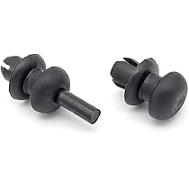 Clips Fixation Jupe Latérale Citroën DS3 - X Autohaux - 10 Pièces - Blanc