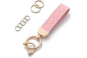 AOKSUNOVA Schlüsselanhänger Damen Auto Schlüsselanhänger Leder Autoschlüsselanhänger