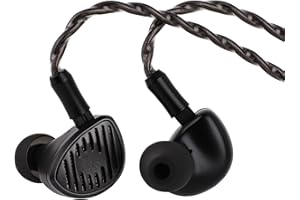 Linsoul Kiwi Ears Septet in Ear Monitor, 1DD + 4BA + 1 Planar + 1 PZT Quadri-Hybride,Écouteurs Filaire HiFi,Écouteurs Gaming avec Câble Modulaire 3.5mm/4.4mm pour Musiciens et Audiophiles