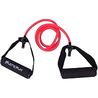 Resistance Tube Exercise Bands for Stretching,Chest Workout,Fitness, Toning for Men, and Women
