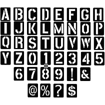 Pochoirs à Dessin Alphabet Et Chiffres – Set De 4 Planches Creuses + 3 Stylos, Cadeau Éducatif Dès 3-6 Ans