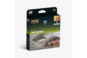 RIO Products Elite Sub-Surface and Floater, Lake Series Fliegenschnur für Süßwasserangler