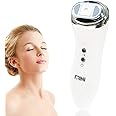 IPERSONIC Mini Facial HIFU Massager, Portable Focused Hifu Proffesional Facial Rejuvenation Antiaging wrinkle Beauty Machine Sonic Vibration Skin Lifting Tightening Portable Wrinkle Remove Device