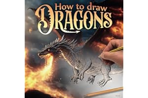 How to draw Dragons: A step-by-step guide to learning to draw beautiful dragons.