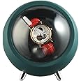 JOLYMIT Automatic Rotating Watch Winder Box, Rotating Display Case Watch Holder with Watch Pillow, Usb Cable and Battery Slot (1 Pcs/Green)