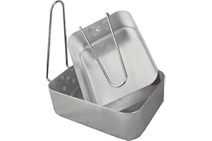 Highlander Pro -Force Aluminium Mess Tins - Silver