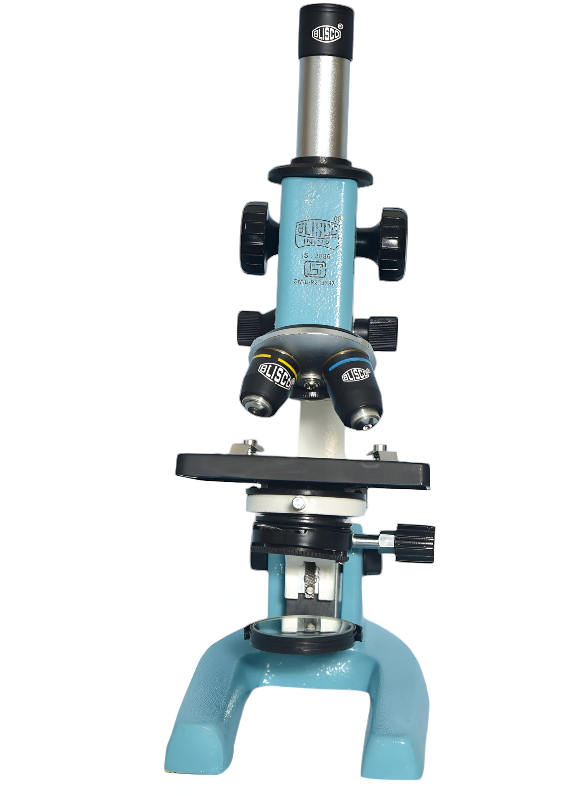 BLISCO BLS-107 Educational Compound Students Microscope Magnification 100x to 675X