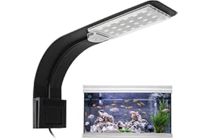 YANGUN LED Éclairage Aquarium, Lumière LED pour Aquarium Éclairage, Éclairage LED pour Réservoir de Poissons D'eau Douce, Eclairage LED Aquarium Plantes pour les plantes et aquariums
