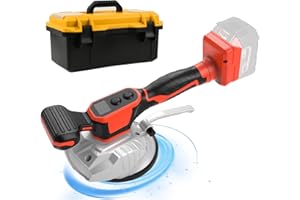 CONBLOM Machine Carrelage Vibrante pour Milwaukee 18V Batterie, Vibreur de Carrelage Ventouse 80 x 80mm 8 Vitesses Réglables Capacité de 60kg de Carrelages & Carreaux Muraux (Sans Batterie)