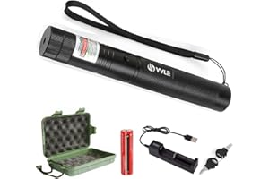 HAPPOYEER Rechargeable High Power Tactical Flashlight with Adjustable Focal Length for Night Scanning Outdoor Hunting Hiking