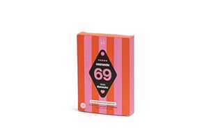 UO Juego de Cartas Habitación 69. Juego Cartas Erótico para Parejas. Divertido y Picante con 40 Retos. Regalo Ideal para Explorar y Disfrutar en la Intimidad