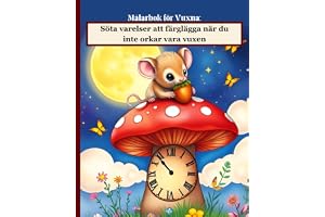 Målarbok för Vuxna: Söta varelser att färglägga när du inte orkar vara vuxen: Färglägg gulliga djur och charmiga detaljer – en stresslindrande upplevelse med blommor, fjärilar och fantasifulla inslag
