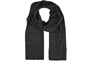 LUMBERJACK Sciarpa da Uomo Invernale in Morbida Lana, Classica, Con Fantasia Geometrica Diamond, Elegante, Con Scatola Regalo