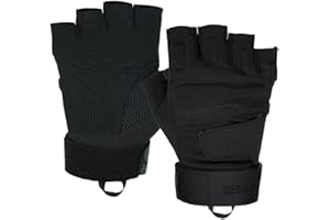 Seibertron Guanti Uomo S.O.L.A.G Militari Neri,Tattici,d'assalto e Combattimento.