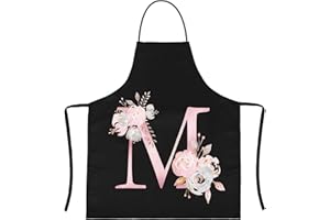 LECTNORE Apron For Women Cooking Personalised Waterproof Apron For Women Men(1pcs-M)