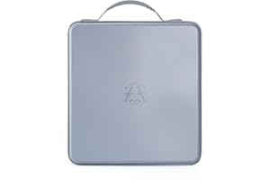 alavisxf xx CD Case, 224 Capacity Hard Plastic CD DVD Case Holder, Portable Large Capacity Disc Storage Organizer Holder for Car, Home, Travel (Grey, 224 Capacity)