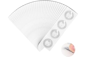 YOLEV 100pcs NFC Tags Sticker Programmable NFC Stickers 504 Bytes Memory Ntag215 Adhesive Labels Rewritable RFID Stickers Compatible with All NFC-Enabled