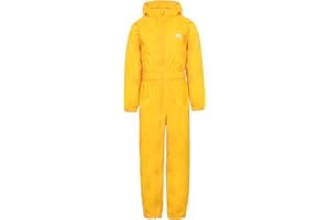 Trespass Bouton Combinaison de pluie imperméable avec capuche Mixte enfant