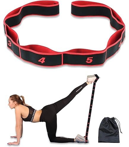 Glute Band Bandes Élastiques Fitness 3 Niveaux De Résistance - Pour Yoga, Pilates Et Musculation à Domicile Metre Ruban