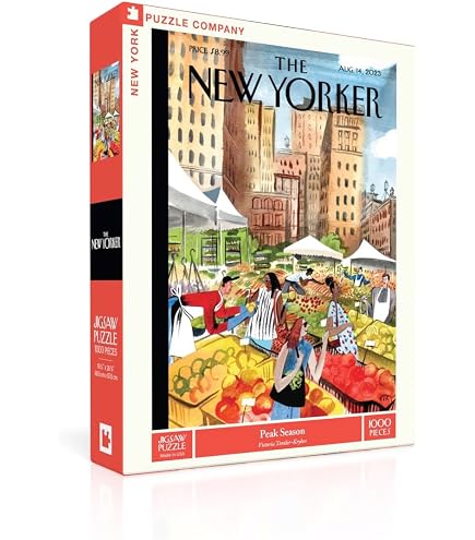 New Yorker Inside Baseball 1000-Piece Puzzle – Edward Steed Art Jigsaw