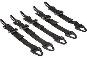 Burley Travoy Universal Bag Clips Accessoire de remorque vélo Noir