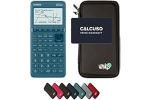 Casio Graph 25+E II avec Housse de Protection WYNGS Incluse Noir - Calculatrice Graphique - Pack de Base