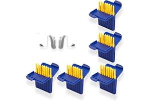 ZAREPCHRISTLONYX 5pcs 1.5mm Starkey Wax Guard Filters New Packing Cleaning Tool Accessories Hearing Aid Wax Guard Filters for Starkey Hear Clear Hearing aid Filters (40 Filters)