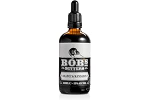 BOB'S BITTERS Bob’s Bitters | Orange & Mandarin | Aromatic Cocktail Bitters | 35% ABV | 100 ml
