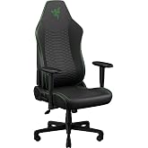 Razer Iskur V2 X NewGen - Nefes alabilen konforlu ergonomik oyun koltuğu - CoolTouch teknolojisine sahip 2. nesil EPU deri - 