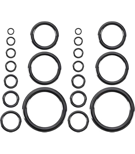 Lot De 7 Anneaux De Guidage DOLITY – Cadre Inox Et Céramique, Diamètres 4 à 20 Mm, Pour Cannes à Pêche