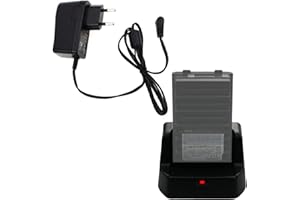 VINEYUAN Base de Cargador de Escritorio para Yaesu FT-270R FT-60R Vertex Standard VX160 VX420 VX-410 VX-414 VX-417 Cargador de batería de Radio