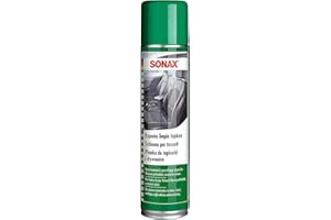 SONAX Schiuma detergente tessuti auto (400ml) pulisce a fondo, ravviva colori e protegge tessuti. Ideale per tappeti e sedili | Art. N. 03062000-820