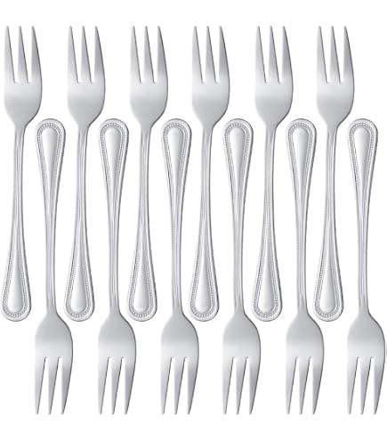 Utopia Parish Teelöffel-Set – 12 Stück, Edelstahl 18/0, Klassisches Muschelmuster
