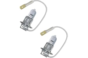 CYCLINGCOLORS 2x AMPOULE 12V 35W NORME H3 CULOT PK22S AUTO MOTO SCOOTER PROJECTEUR LAMPE FEU AVANT PHARE