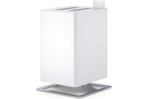 Stadler Form Luftbefeuchter Anton, Ultraschallvernebler der auch bedufted, variable Leistungsstufe, Raumgrösse bis 25m2, weiss