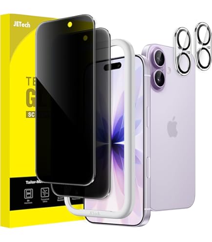 NEWZEROL [4 In 1] Cover 3 Pezzi Vetro Temperato Compatibile Per - Foto 11