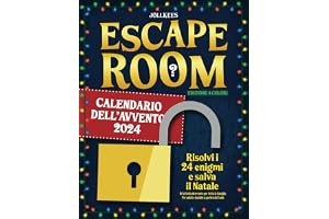Escape Room Calendario dell’Avvento 2024: Risolvi i 24 enigmi e salva il Natale. Un'attività divertente per t…
