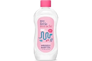 My Little Miracle Wriggly Baby Oil, Moisturises & Protects Delicate Skin, Gives Soft Silky Skin 500ml